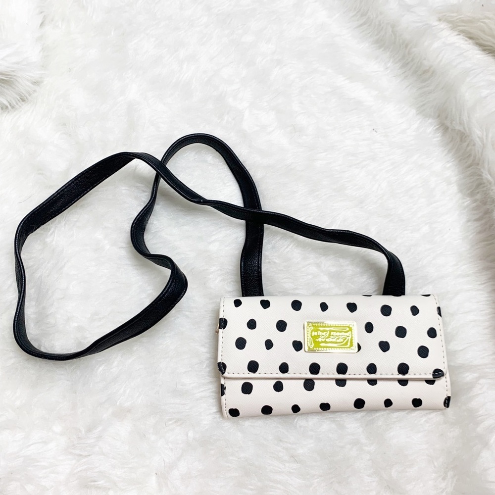 2/$40 Betsy Johnson Polka Dot Crossbody